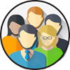 Diverse People Using Blood Connect App